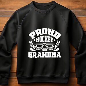 Proud Hockey Grandma Sweatshirt Sweater